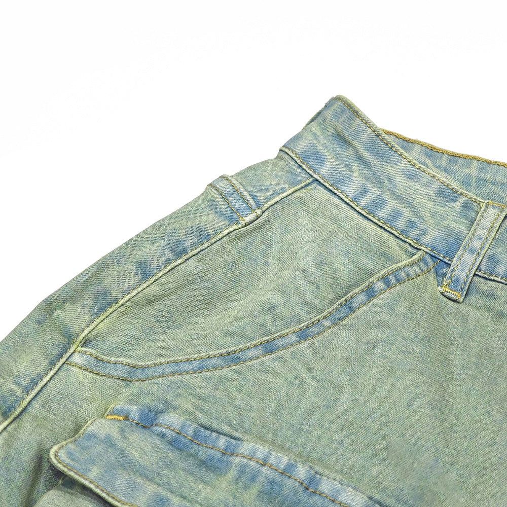 Women's High-Waist Cargo Pants, Loose Fit Convertible Pants With Zip-Off Legs To Shorts