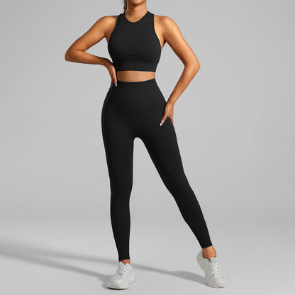 High-strength Running Tight Seamless Yoga Clothes Suit